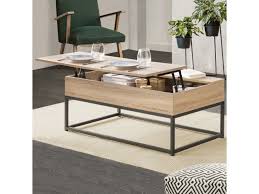 Table Basse Plateau Relevable Detroit Design Industriel Vente De Id Market Conforama En 2020 Table Basse Table Basse Relevable Table Basse Plateau