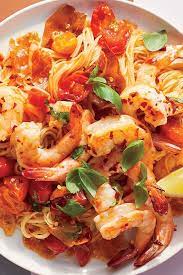 Simple Lemon Shrimp And Prosciutto Pasta Recipe Cooking Light Recipe Prosciutto Pasta Cooking Light Recipes Pasta