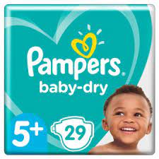 Ich habe einmal größe 5 gekauft, als die windel öfter auslief. Pampers Baby Dry Grosse 5 29 Windeln Bis Zu 12 Stunden Rundumschutz 12 17kg Babymarkt De