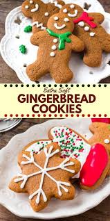 Soft Gingerbread Cookies Recipe Soft Gingerbread Cookies Best Gingerbread Cookies Holiday Cookies