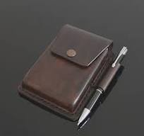 Genuine Leather Notebook Planner Diary Journal Case Pouch ...