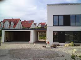 Garagen Carport Kombination Als Fertiggarage Fertiggaragen Garagentore Carports