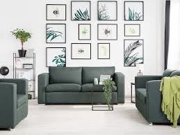 Informiere dich über neue dreisitzer sofa maße. Sofa Dunkelgrau 3er Sofa Dreisitzer Stoffsofa Caesar