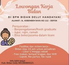 Perusahaan mencari kandidat atau calon. Lowongan Kerja Bidan