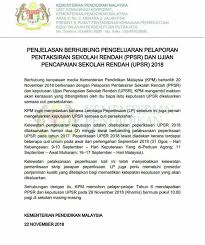 Semakan keputusan upsr dan pasr boleh dilakukan menggunakan perkhidmatan mysms 15888 dengan menaip perkhidmatan ini akan diaktifkan bermula jam 10.00 pagi pada 21 november 2019 dan akan ditamatkan pada jam 6.00 petang pada 27 november 2019. Facebook