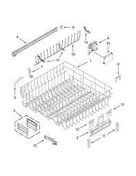 Kitchenaid dishwasher model kdte254ess2 parts. Kitchenaid Dishwasher Upper Rack Replacement