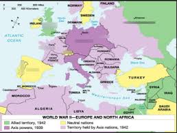 Map of world war 2 in europe and north africa definition. Wwii Europe Map Diagram Quizlet