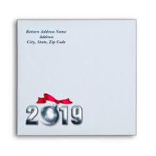 Happy New Year 2019 Customizable Envelopes Holiday Envelopes Business Christmas Cards Happy New Year Cards