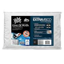 Black Friday 2021 Travesseiro Fibrasca Block Base System Extravisco Ions De De Prata Branco Casas Bahia