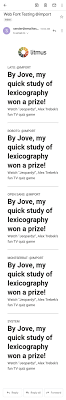 Best font for the personal mail. Web Fonts How To Make Them Work Perfectly In Email Litmus