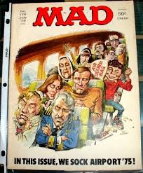 Mad Magazine No 176 July 1975 Mad Socks Airport 1975 Mad Magazine Comic Covers Magazine