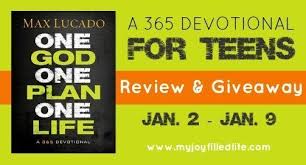 One god, one plan, one life: A Devotional For Teens A Review My Joy Filled Life