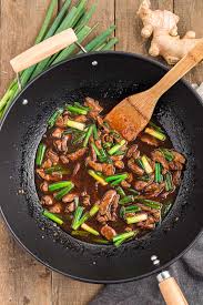 Vegan mongolian beef is one of my favorite ways to use seitan because it is so full of flavor and the sticky, sweet sauce is just so delicious! Best Mongolian Beef Recipe The Daring Gourmet