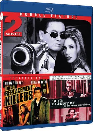 Amazon.com: Replacement Killers & Truth or Consequences, N.M. - Blu-ray  Double Feature : Yun-Fat Chow, Mira Sorvino, Michael Rooker, Kiefer  Sutherland, Vincent Gallo, Kevin Pollak, Kiefer Sutherland, Antoine Fuqua:  Movies & TV