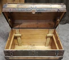 Check out how i turned this vintage. Diy Toy Box Treasure Chest From Antique Steamer Trunk