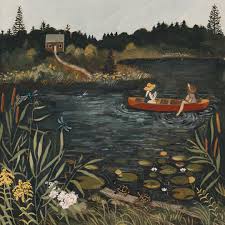 Lore Pemberton On Instagram Loon Lake In High Summer This Print Will Be Available As A Card On The New In 2020 Shopping Art Gouache Painting Original Watercolors