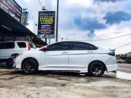 Ini kerana ia menawarkan aspek praktikaliti seperti ruangan kabin dan bonet belakang yang. Honda City Gm6 Install Sport Rim Hanz Tyres Autocare Facebook