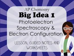 Recently Updated Photoelectron Spectroscopy Electron Configuration Lesson Guided Notes And Worksheets Ap Chemistry Electron Configuration Chemistry