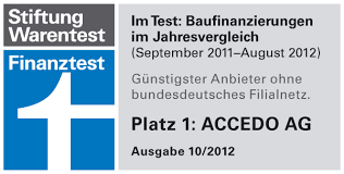 We also have bank positions available too. Zinsvergleich Finanztest Accedo Ist Klassenprimus Bei Direkt Baufinanzierung Zinsvergleich