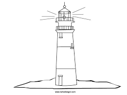 Faro Da Colorare Tuttodisegni Com Colori Disegni Da Colorare Ricamo