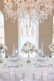 Silver Pink And Crystal Classic Wedding White Wedding Centerpieces Wedding Decorations Centerpieces Silver Wedding Decorations