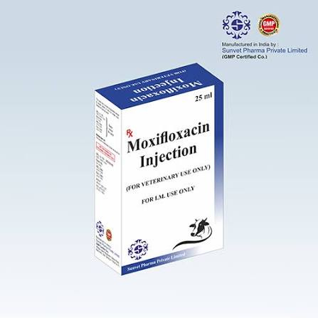 Moxifloxacin Veterinary Injection In Third Party Manufacturing at 168.00 INR in Kala Amb | Sunvet Pharma Pvt. Ltd.