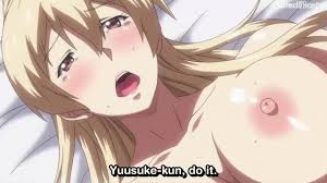 Daraku Reijou is an insatiable, animated blonde with big tits and pussy  always ready for fucking » PornoReino.com