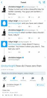 Welp, after cleansing her twitter feed of old tweets and mean trolls, chrissy is now private on. 148 Times Chrissy Teigen Was Too Funny For Twitter To Handle Christine Teigen Funny Tweets Teigen