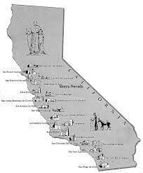 Starting in 1769, spain built a chain of 21 missions across the length of alta california —from san diego to sonoma —as a way of gaining a foothold in the new frontier. Organicmd California Missions Project California Missions Mission Projects