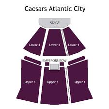 Caesars Atlantic City Show Seating Chart Caesars Atlantic