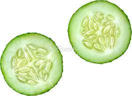 Two Slices Of Cucumber Cucumber Beautiful Fruits Photo