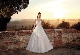 Edle roben vom italienischen spitzen designer eddy k. Brautkleid Eddy K 2019 Modell Ek1220 Kleid Hochzeit Brautmode Braut