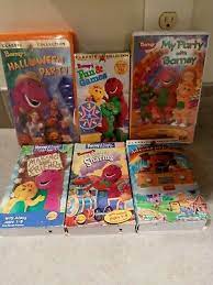 Vhs are all tested and working and ready for your tv binging experience. Barney Vhs Lot Of 6 Vintage Barney And Friends Vhs Tapes Purple Dinosaur 15 85 Picclick
