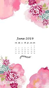 Cute Flower June 2019 Iphone Wallpaper Calendar Calendar Wallpaper Iphone Wallpaper Iphone Prints