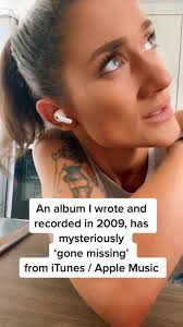 An album I wrote and recorded in 2009, has mysteriously ‘gone missing’ from  @Apple Music