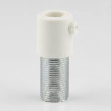 Zugentlaster Kunststoff Weiss M13x1x20 Metall Aussengewinde Kunststoff Metall Gewinderohr