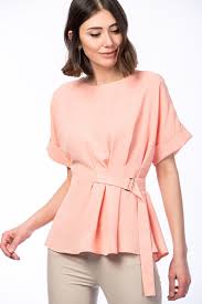 Kadin Somon Bluz Miss Ipekyol Trendyol Moda Stilleri Kadin Olmak Kadin