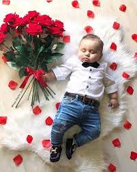 Valentine S Day Picture Ideas Monthly Baby Pictures Baby Boy Photography Baby Photoshoot Boy