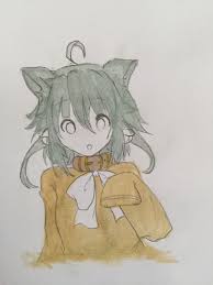 Check out our drawing tutorial selection for the very best in unique or custom, handmade pieces from our digital shops. Anime Cat Sketching With Watercolour Art 53 Step By Step Tutorial Steemit