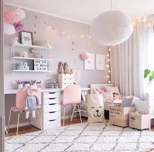Get Inspired To Create A Trendy Bedroom For Little Girls With These Decorations And Furnishings Find M Shared Girls Room Girl Room Inspiration Cool Room Decor