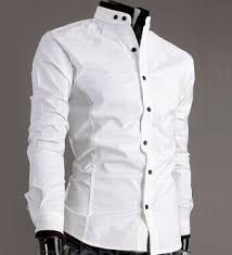 Men S Mandarin Collar Button Up Shirt Shirt Collar Styles Slim Fit Dress Shirts Mens Shirt Dress
