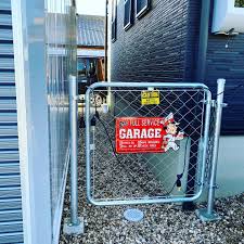 アメリカンフェンス付けてみた アメリカンフェンス フェンス ゲージ 犬