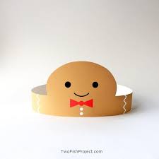 Check out our gingerbread man costume selection for the very best in unique or custom, handmade pieces from our costumes shops. Gingerbread Man Paper Crown Hat Headband Printable Etsy