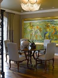 Silk Wallpaper And Gorgeous Extra Large Painting Love Idea Of Both Dining Room Art Dining Room Wall Art Charming Dining Room