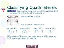 6 1 Classifying Quadrilaterals Page Ppt Download