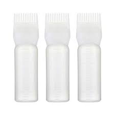 2 in 1 hair dye: Minkissy 3pcs Root Comb Applicator Bottle Hair Dye Bottle Applicator B Ninthavenue Europe