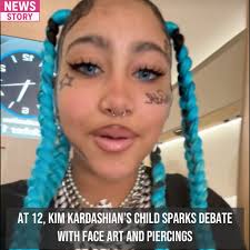 When North West showed up online with a new look, everyone started talking.  Kim Kardashian's 12-year-old daughter appeared in new TikTok videos that  quickly went viral. Her look surprised many online and