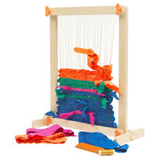 Lustigt 7 Piece Weaving Loom Set Ikea In 2021 Weaving For Kids Loom Weaving Weaving