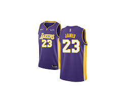 Get the best deals on lebron james size xl nba jerseys when you shop the largest online selection at ebay.com. Lebron James Men S Los Angeles Lakers 23 Authentic Purple Statement Edition Jersey