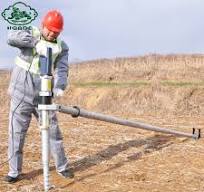 Portable Electric Helical Screw Pile Driver Equipment